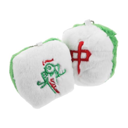 CTIRCHIU 2pcs Cartoon Mahjong Plüsch Keychain Lustige Schlüsselbund Kreatives Schlüsselringdekoration Für Kinder Rucksäcke Geldbörsen Dekoration CTIRCHIU 2pcs Cartoon Mahjong Plüsch Keychain Lustige Schlüsselbund Kreatives Schlüsselringdekoration Für Kinder Rucksäcke Geldbörsen Dekoration von CTIRCHIU