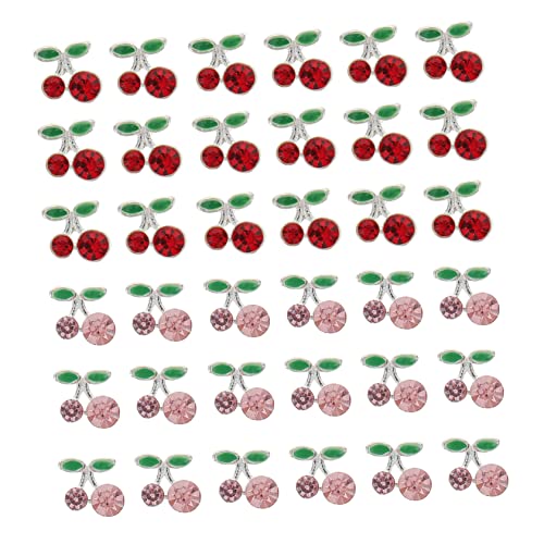 CTIRCHIU 36Stücke Kirsch Nagelschmuck Charms und Dekoration für Nageldesign DIY Nagelkunst für Feste und Persönliche Anlässe CTIRCHIU 36Stücke Kirsch Nagelschmuck Charms und Dekoration für Nageldesign DIY Nagelkunst für Feste und Persönliche Anlässe von CTIRCHIU