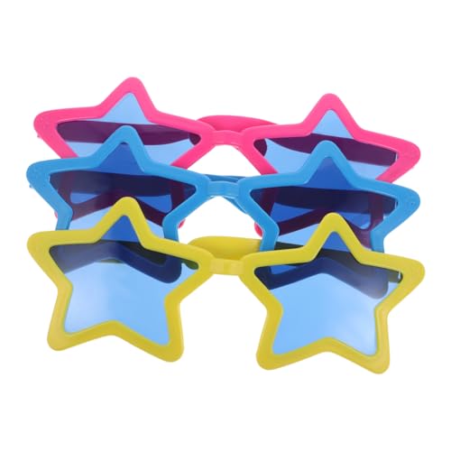CTIRCHIU 3Stücke Exaggerated Star Sonnenbrillen für Sommerpartys Lustige Hawaii Partyaccessoires mit Tropischem Flair für Fotos Karneval und Geburtstagsfeiern CTIRCHIU 3Stücke Exaggerated Star Sonnenbrillen für Sommerpartys Lustige Hawaii Partyaccessoires mit Tropischem Flair für Fotos Karneval und Geburtstagsfeiern von CTIRCHIU