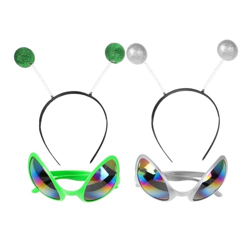 CTIRCHIU 4Stücke Teiliges Brillen mit Stirnbändern für Erwachsene für Halloween Geburtstagsfeiern und Themenpartys Lustigem Design und Feiner Verarbeitung CTIRCHIU 4Stücke Teiliges Brillen mit Stirnbändern für Erwachsene für Halloween Geburtstagsfeiern und Themenpartys Lustigem Design und Feiner Verarbeitung von CTIRCHIU