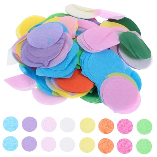 CTIRCHIU 5 Packungen Pack Papier Konfetti für Geburtstags und Hochzeitsfeiern Bunte Tischdekoration aus Seidenpapier zum Füllen von Luftballons für Kreative Bastelprojekte CTIRCHIU 5 Packungen Pack Papier Konfetti für Geburtstags und Hochzeitsfeiern Bunte Tischdekoration aus Seidenpapier zum Füllen von Luftballons für Kreative Bastelprojekte von CTIRCHIU