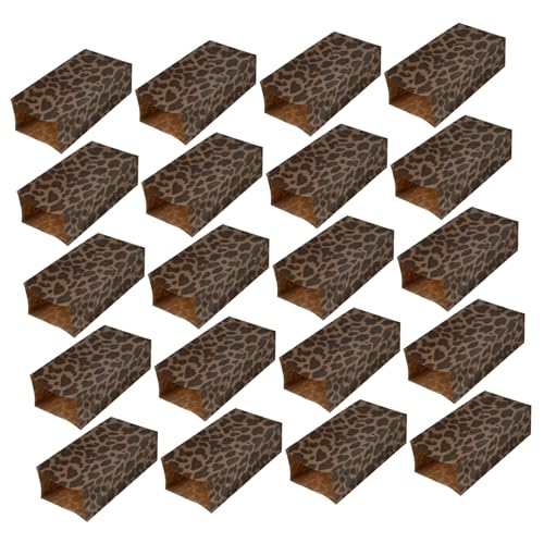 CTIRCHIU 50Stücke Leopard Bedruckte Papiertüten für Süßigkeiten und Partyverpackungen Praktische und Kreative Geschenktaschen für CTIRCHIU 50Stücke Leopard Bedruckte Papiertüten für Süßigkeiten und Partyverpackungen Praktische und Kreative Geschenktaschen für von CTIRCHIU