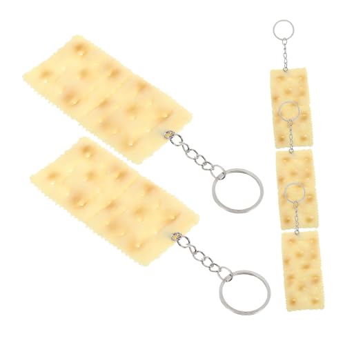 CTIRCHIU 5pcs Gefälschte Künstliche Soda Cracker Schlüsselanhänger Gefälschte Food Key Ring Realistische Kekse Food Schlüsselkettenhalter Ornamente Für Beutelschlüsseldekorationen CTIRCHIU 5pcs Gefälschte Künstliche Soda Cracker Schlüsselanhänger Gefälschte Food Key Ring Realistische Kekse Food Schlüsselkettenhalter Ornamente Für Beutelschlüsseldekorationen von CTIRCHIU