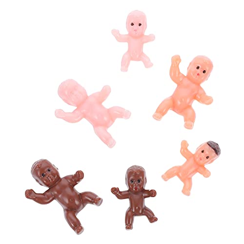 CTIRCHIU 60Stücke Mini Kunststoffbabys für Shower Spiel Vielseitig Einsetzbar für Kuchendekoration Eisspiel und Langlebig und Farbecht Badespielzeug CTIRCHIU 60Stücke Mini Kunststoffbabys für Shower Spiel Vielseitig Einsetzbar für Kuchendekoration Eisspiel und Langlebig und Farbecht Badespielzeug von CTIRCHIU