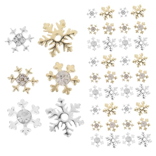 CTIRCHIU 60Stücke Weihnachts Schneeflocken Nagelanhänger Glitzernde Nail Art Charms für Kreative DIY Nageldesigns für Stilvolle Nageldekorationen CTIRCHIU 60Stücke Weihnachts Schneeflocken Nagelanhänger Glitzernde Nail Art Charms für Kreative DIY Nageldesigns für Stilvolle Nageldekorationen von CTIRCHIU
