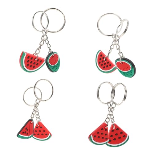 CTIRCHIU 8 Stück Schlüsselanhänger, Imitation Wassermelone, Anhänger, Schlüsselanhänger, Schlüsselanhänger, Hängende Schlüsselanhänger, Schlüsselanhänger, Ornament, Hängender CTIRCHIU 8 Stück Schlüsselanhänger, Imitation Wassermelone, Anhänger, Schlüsselanhänger, Schlüsselanhänger, Hängende Schlüsselanhänger, Schlüsselanhänger, Ornament, Hängender von CTIRCHIU