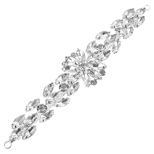 CTIRCHIU Augendiamantblume Patch Hochzeitskleid Hochzeit für Frauen Braut Braut- Hochzeitsdekor Strasslegierung Applikationen Strass-Aufnäher zum Aufbügeln Dekorative Kleidung Silber- Weiß CTIRCHIU Augendiamantblume Patch Hochzeitskleid Hochzeit für Frauen Braut Braut- Hochzeitsdekor Strasslegierung Applikationen Strass-Aufnäher zum Aufbügeln Dekorative Kleidung Silber- Weiß von CTIRCHIU