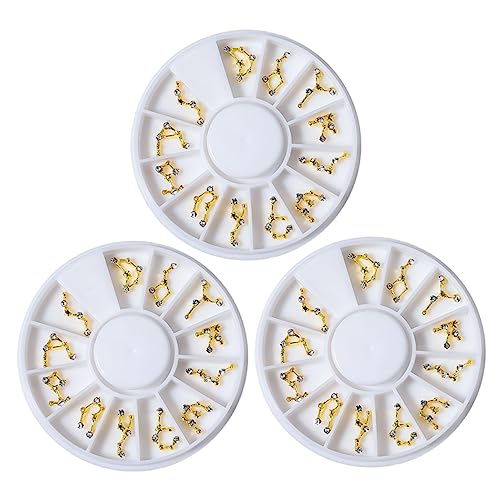 CTIRCHIU Boxen Charms Edelsteine Nageldekorationen für Nail Art Vielseitig Einsetzbar für Nägel Handyhüllen und von CTIRCHIU