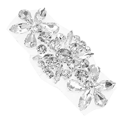 CTIRCHIU Dekorative Applikation für Brautkleider Taillencharm mit Heiß Schmelzendem für DIY Kleidungsdekoration Glänzende Perlen Strasssteine CTIRCHIU Dekorative Applikation für Brautkleider Taillencharm mit Heiß Schmelzendem für DIY Kleidungsdekoration Glänzende Perlen Strasssteine von CTIRCHIU