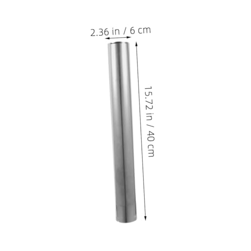 CTIRCHIU Edelstahl Ofenrohr Verlängerung Winddicht Kaminrohr für Zelt Holzofen Outdoor Camping Ofenzubehör Robust Hitzebeständig Einfache Montage Geeignet für Holzherd Rauchabzug CTIRCHIU Edelstahl Ofenrohr Verlängerung Winddicht Kaminrohr für Zelt Holzofen Outdoor Camping Ofenzubehör Robust Hitzebeständig Einfache Montage Geeignet für Holzherd Rauchabzug von CTIRCHIU