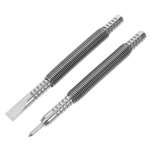 CTIRCHIU Federbelastetes Hammerloses Doppelkopf Nagel set aus Kohlenstoffstahl für Präzises Zentrieren und Bohren Holz Metall und Glas Langlebiges Werkzeug für Profis und Heimwerker CTIRCHIU Federbelastetes Hammerloses Doppelkopf Nagel set aus Kohlenstoffstahl für Präzises Zentrieren und Bohren Holz Metall und Glas Langlebiges Werkzeug für Profis und Heimwerker von CTIRCHIU