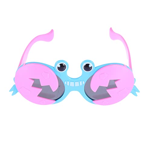 CTIRCHIU Funny Crab Sonnenbrille Für Junge Mädchen Einzigartige Cosplay Partybrille Mit Leichtem Blauen Rahmen Und Pinken Beinen Für Geburtstagsfeiern Und Fotospaß von CTIRCHIU