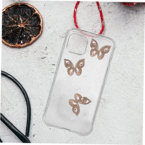 CTIRCHIU Glitzer Strass Applikation Schmetterling DIY Schmuck Patch Zubehör für Kleidung Schuhe Bastelbedarf zum Aufnähen oder Aufkleben CTIRCHIU Glitzer Strass Applikation Schmetterling DIY Schmuck Patch Zubehör für Kleidung Schuhe Bastelbedarf zum Aufnähen oder Aufkleben von CTIRCHIU