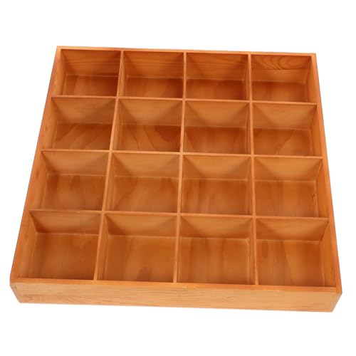 CTIRCHIU Holzgitter Organizer Fächer Praktische Sortierbox für Socken Unterwäsche und Kosmetik Platzsparende Aufbewahrungslösung für Zuhause und Büro CTIRCHIU Holzgitter Organizer Fächer Praktische Sortierbox für Socken Unterwäsche und Kosmetik Platzsparende Aufbewahrungslösung für Zuhause und Büro von CTIRCHIU