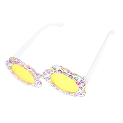 CTIRCHIU Party Sonnenbrille mit Blumenmotiv für Lustige Sonnenbrillen Geburtstagsgeschenk oder Partydeko für Strand Fotoshootings von CTIRCHIU