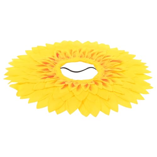 CTIRCHIU Sonnenblumen Kopfdeckung Lustige Sonnenblumen Haube für Kindergarten und Sportspiele Unisex Partyzubehör und Dekorationsaccessoire CTIRCHIU Sonnenblumen Kopfdeckung Lustige Sonnenblumen Haube für Kindergarten und Sportspiele Unisex Partyzubehör und Dekorationsaccessoire von CTIRCHIU