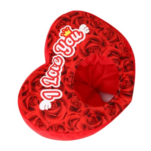 CTIRCHIU Valentinstag Kostümhut Plüsch Herz Kopfbedeckung für Partys Fotorequisiten und Feiern Vielseitiges Accessoire für Hochzeiten und Geburtstagsfeiern und Romantisches Design mit CTIRCHIU Valentinstag Kostümhut Plüsch Herz Kopfbedeckung für Partys Fotorequisiten und Feiern Vielseitiges Accessoire für Hochzeiten und Geburtstagsfeiern und Romantisches Design mit von CTIRCHIU