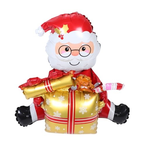 CTIRCHIU Weihnachtsmann Ballon Folienballons Dekoration Weihnachtsfeier Ballon Zahl Schnee Dekorationen Dekoration Selbst Erwachsene Für Cartoon Mit Fröhlichem Deko CTIRCHIU Weihnachtsmann Ballon Folienballons Dekoration Weihnachtsfeier Ballon Zahl Schnee Dekorationen Dekoration Selbst Erwachsene Für Cartoon Mit Fröhlichem Deko von CTIRCHIU