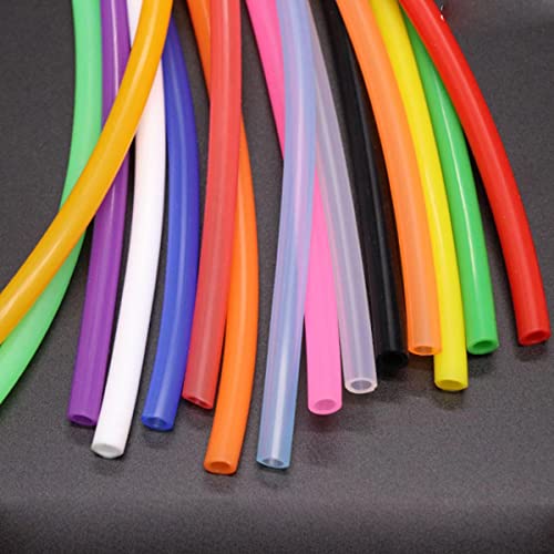 1 Meter, ID 1, 2, 3, 4, 5, 6, 7, 8, 9, 10 mm, Silikonschlauch, flexibler Gummischlauch, Softdrink-Rohr, Wasseranschluss, Rosa, ID 3 mm, Außendurchmesser 5 mm 1 Meter, ID 1, 2, 3, 4, 5, 6, 7, 8, 9, 10 mm, Silikonschlauch, flexibler Gummischlauch, Softdrink-Rohr, Wasseranschluss, Rosa, ID 3 mm, Außendurchmesser 5 mm von CTLH20