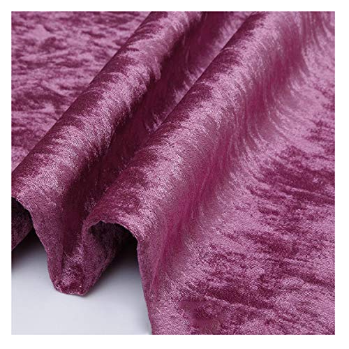 Samtstoff, Fleecestoff, 150 x 100 cm/59 x 39 Zoll, zerkleinertes 2-Wege-Veloursmaterial for Heimdekoration, Nähen, Basteln, Sofa- und Stuhlpolsterung(21,1m) von CTRSM