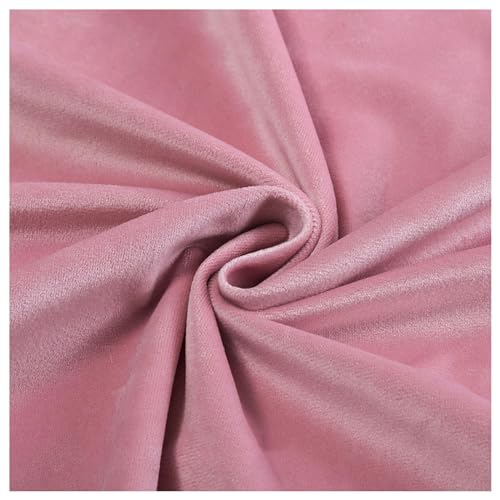 Samtstoff, Fleecestoff, For Basteln, for Heimwerkerprojekte, Nähen, Quilten, Polstern, Bettdecken, 50 x 150 cm(Pink) von CTRSM