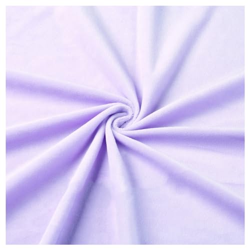 Samtstoff, Fleecestoff, Kurzhaar-Kunstfellstoff for Heimdekoration, Vorhänge, Polster, Kleider, Überwürfe, Bekleidung, 50 x 160 cm(Dark Grey) von CTRSM