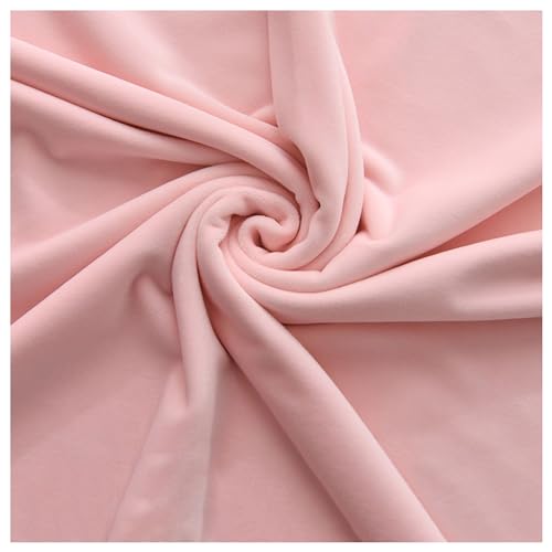Samtstoff, Fleecestoff, Quadrate 50 x 50 cm, 38 Farben for Polsterarbeiten, Basteln, Schneidern, Stuhlsitzbezüge, Modeaccessoires(Pink 1) von CTRSM