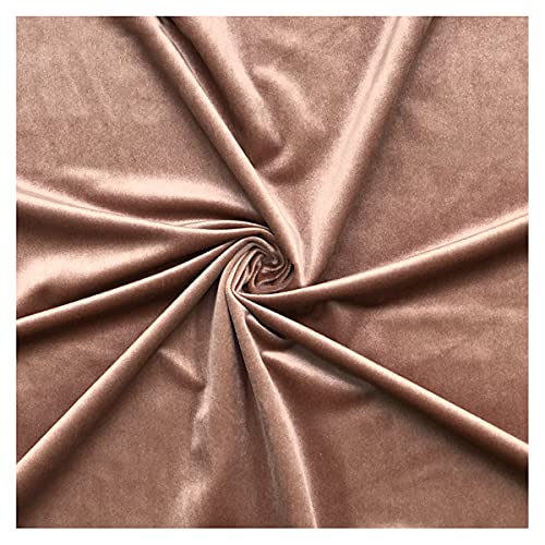 Samtstoff, Fleecestoff, lang, 145 cm, 55 Zoll breit, Polyester, nicht Velours, Polsterstoff for Nähen, Basteln, Dekorationen, Kopfteil(86) von CTRSM