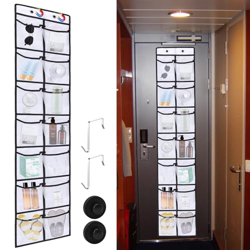 CTTZCKJ Schuh-Organizer aus Netzstoff für die Tür, 14 atmungsaktive Taschen, Weiß CTTZCKJ Schuh-Organizer aus Netzstoff für die Tür, 14 atmungsaktive Taschen, Weiß von CTTZCKJ