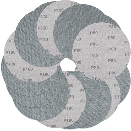 CUBEWAY Schleifgitter Ø 225mm Klett 15 Stück 80 120 180 Schleifscheiben für Deckenschleifer Trockenbauschleifer CUBEWAY Schleifgitter Ø 225mm Klett 15 Stück 80 120 180 Schleifscheiben für Deckenschleifer Trockenbauschleifer von CUBEWAY
