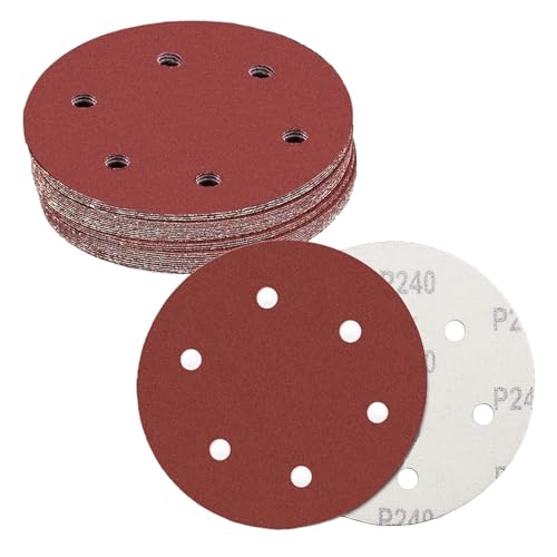 CUBEWAY Schleifscheiben 225mm Klett – 30 Stück P60 Körnung – Professionelle Schleifscheiben für Trockenbauschleifer, Langhalsschleifer und Exzenterschleifer CUBEWAY Schleifscheiben 225mm Klett – 30 Stück P60 Körnung – Professionelle Schleifscheiben für Trockenbauschleifer, Langhalsschleifer und Exzenterschleifer von CUBEWAY