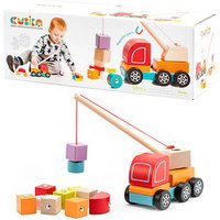 CUBiKA LKW mit Kran 13982 Spielzeugauto von CUBiKA