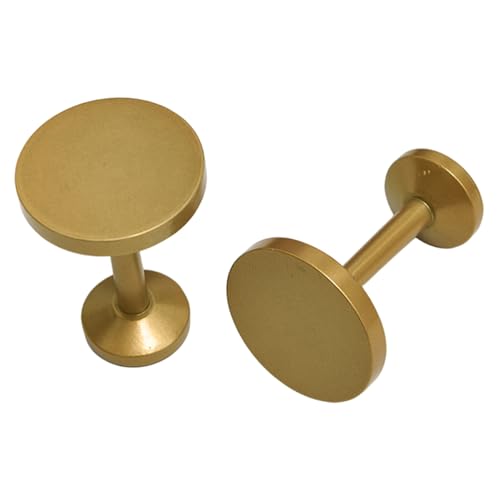2pcs Gold Vorhang Holdbacks Wandmontage Legierung Vorhang Holdbacks Gold mit Schrauben für Schlafzimmer Wohnzimmer Badezimmer Büro Wohnheimdekoration 2pcs Gold Vorhang Holdbacks Wandmontage Legierung Vorhang Holdbacks Gold mit Schrauben für Schlafzimmer Wohnzimmer Badezimmer Büro Wohnheimdekoration von CUCUFA