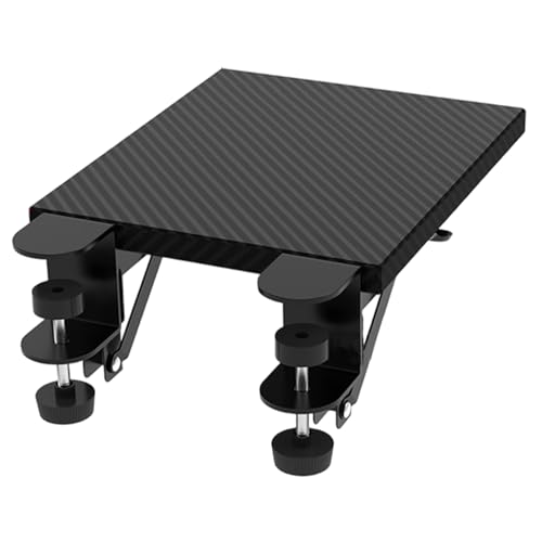 CUCUFA Schreibtisch Extender 7.9x9, 5 Zoll faltbare ergonomische Klemme auf dem Schreibtisch Arm Ruhelbogen Support & Haltung Richtiges Regal für Home Office School, zufällige Farbe, Extender von CUCUFA