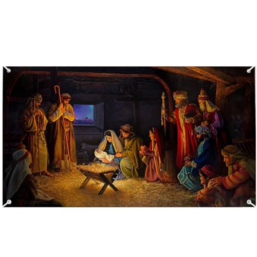 CUCUFA Weihnachtskammern Garagentor Banner, Weihnachtsgarage -Tür -Banner 16 x 7 Fuß, Weihnachts -Garagentor -Abdeckung, Weihnachtskulisse Dekoration CUCUFA Weihnachtskammern Garagentor Banner, Weihnachtsgarage -Tür -Banner 16 x 7 Fuß, Weihnachts -Garagentor -Abdeckung, Weihnachtskulisse Dekoration von CUCUFA
