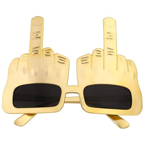 CUEMOON 1 Stück Kreativer Mittelfinger aus Der Handform Finger Dumme Lustige Party Lustige Neuheit Sonnenbrille für Party- Selfie- Requisiten CUEMOON 1 Stück Kreativer Mittelfinger aus Der Handform Finger Dumme Lustige Party Lustige Neuheit Sonnenbrille für Party- Selfie- Requisiten von CUEMOON