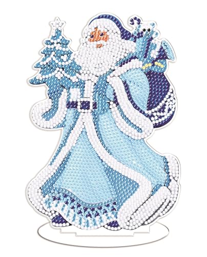 CULASIGN 5D Diamond Painting Schneemann, Diamant Painting Bilder Weihnachten Set,Diamanten Malerei Bilder Ornament für Home Deko,Weihnachtsschmuck (LY109) von CULASIGN