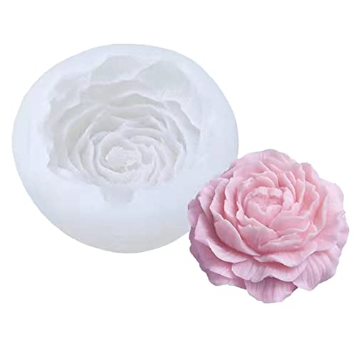CULASIGN Groß Pfingstrose Silikonform,3D Blume Silikon Kerzenform, DIY Silikonform Kerzen Gießen Formen,Kerzengießform Silikon für Handwerk Ornamente, Duftkerze CULASIGN Groß Pfingstrose Silikonform,3D Blume Silikon Kerzenform, DIY Silikonform Kerzen Gießen Formen,Kerzengießform Silikon für Handwerk Ornamente, Duftkerze von CULASIGN