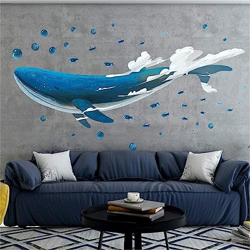 CULASIGN Wandtattoo Wale Wandsticker Kinderzimmer Wandtattoo Fische Unterwasserwelt Wal Wandaufkleber Für Babyzimmer Kinderzimmer Spielzimmer Zimmer Wanddekoration CULASIGN Wandtattoo Wale Wandsticker Kinderzimmer Wandtattoo Fische Unterwasserwelt Wal Wandaufkleber Für Babyzimmer Kinderzimmer Spielzimmer Zimmer Wanddekoration von CULASIGN