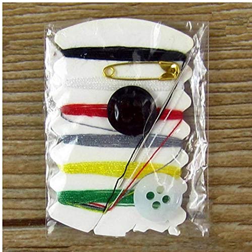 CULER Sewing Kit Mini DIY Stitches Button Pins Multifunktionale Taschen-nähset Reise Thema Needles Nähzubehör von CULER