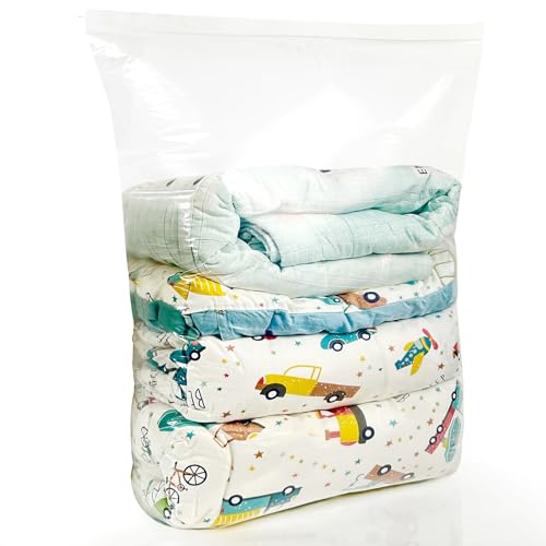 3 Stück Zip Beutel Extra große, 60 x 80 cm wiederverschließbare zipper ziplock beutel, Staub-und wasserdicht durchsichtige Aufbewahrungsbeutel kleiderbeutel packbeutel für Kleidung, Bettzeug 3 Stück Zip Beutel Extra große, 60 x 80 cm wiederverschließbare zipper ziplock beutel, Staub-und wasserdicht durchsichtige Aufbewahrungsbeutel kleiderbeutel packbeutel für Kleidung, Bettzeug von CUNQIN
