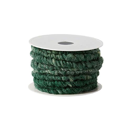 Wollstränge tannengrün 10 mm / 10 Meter Wollstränge tannengrün 10 mm / 10 Meter von CURV BAR