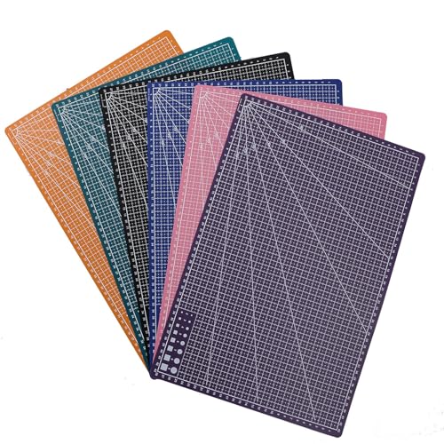 CUSROS Hobbyisten-Schneideunterlage, professionelles Schneidebrett mit klarer Skala, Mehrzweck-Schneideblock, selbstheilend, präzise, selbstheilend, zufällige Auswahl CUSROS Hobbyisten-Schneideunterlage, professionelles Schneidebrett mit klarer Skala, Mehrzweck-Schneideblock, selbstheilend, präzise, selbstheilend, zufällige Auswahl von CUSROS