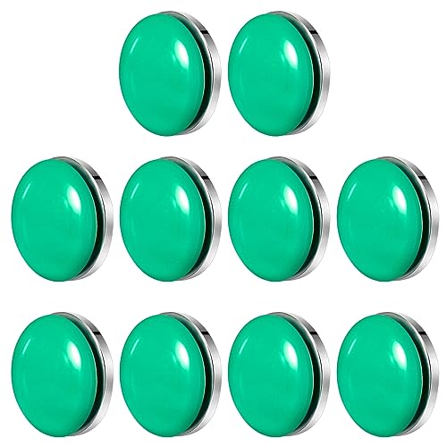 Drapery Weights Magnetische Vorhang, wasserdicht, kompakte Größe, starke Magnete für Vorhänge, Tischdecken, Grün, 10 Stück Drapery Weights Magnetische Vorhang, wasserdicht, kompakte Größe, starke Magnete für Vorhänge, Tischdecken, Grün, 10 Stück von CUSROS