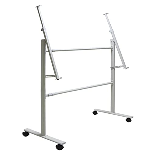 CUTPOIY Beweglicher Whiteboard-Ständer, mit 4 Universalrollen, verstellbare Metall-Staffelei für Büro, Klassenzimmer, trocken abwischbare Tafel CUTPOIY Beweglicher Whiteboard-Ständer, mit 4 Universalrollen, verstellbare Metall-Staffelei für Büro, Klassenzimmer, trocken abwischbare Tafel von CUTPOIY