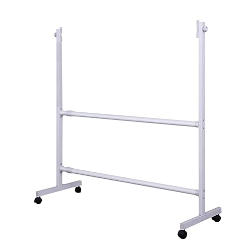 CUTPOIY Beweglicher Whiteboard-Ständer, rollende, trocken abwischbare Tafel, Staffelei mit Rollen, für Büro, Klassenzimmer, Zuhause CUTPOIY Beweglicher Whiteboard-Ständer, rollende, trocken abwischbare Tafel, Staffelei mit Rollen, für Büro, Klassenzimmer, Zuhause von CUTPOIY