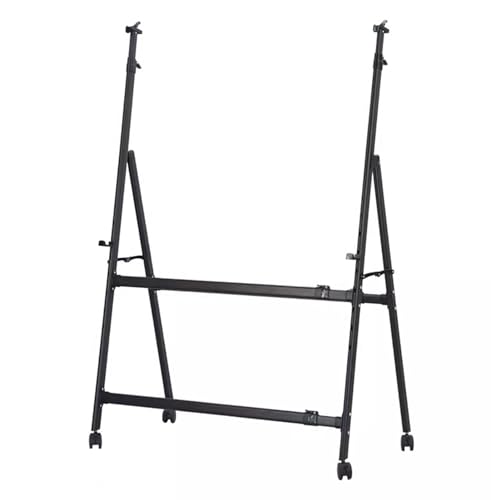 CUTPOIY Faltbarer mobiler Whiteboard-Ständer, verstellbare Metall-Staffelei für große Whiteboards, Kreidetafeln, trocken abwischbare Tafel, Zeichentafel, Schwarz CUTPOIY Faltbarer mobiler Whiteboard-Ständer, verstellbare Metall-Staffelei für große Whiteboards, Kreidetafeln, trocken abwischbare Tafel, Zeichentafel, Schwarz von CUTPOIY