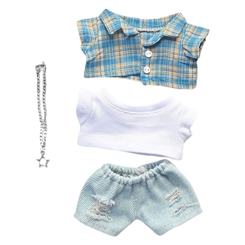 CUTeFiorino 2025 Niedliches Outfit für 5,9/6,7 Mehrere stylische Outfit-Sets können zum Wechseln der Kleidung für Ihre 15 und 17-cm-Puppen verwendet Werden. Kunsthandwerk Für (Light Blue, One Size) CUTeFiorino 2025 Niedliches Outfit für 5,9/6,7 Mehrere stylische Outfit-Sets können zum Wechseln der Kleidung für Ihre 15 und 17-cm-Puppen verwendet Werden. Kunsthandwerk Für (Light Blue, One Size) von CUTeFiorino