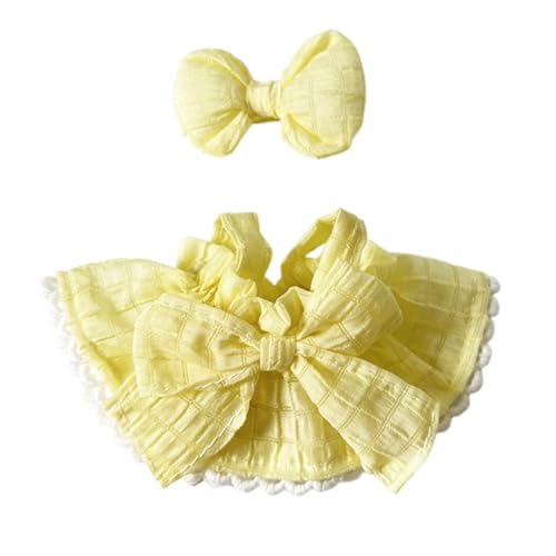 CUTeFiorino 2025 Rock für 5,9/6,7 Mehrere stilvolle Outfit-Sets können zum Wechseln der Kleidung für Ihre 15 und 17-cm-Puppen verwendet Werden. Bastelschürzen Kittel (D, S) von CUTeFiorino
