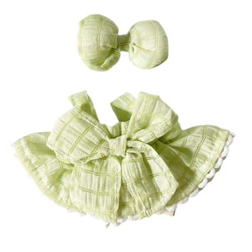 CUTeFiorino 2025 Rock für 5,9/6,7 Mehrere stilvolle Outfit-Sets können zum Wechseln der Kleidung für Ihre 15 und 17-cm-Puppen verwendet Werden. Bastelschürzen Kittel (E, S) von CUTeFiorino